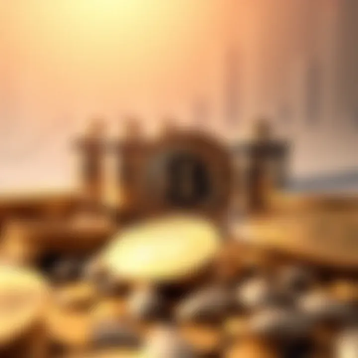 Visual representation of directed IRA structure with crypto assets