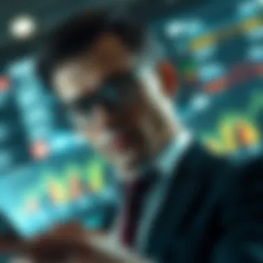 Investor analyzing multiple asset classes