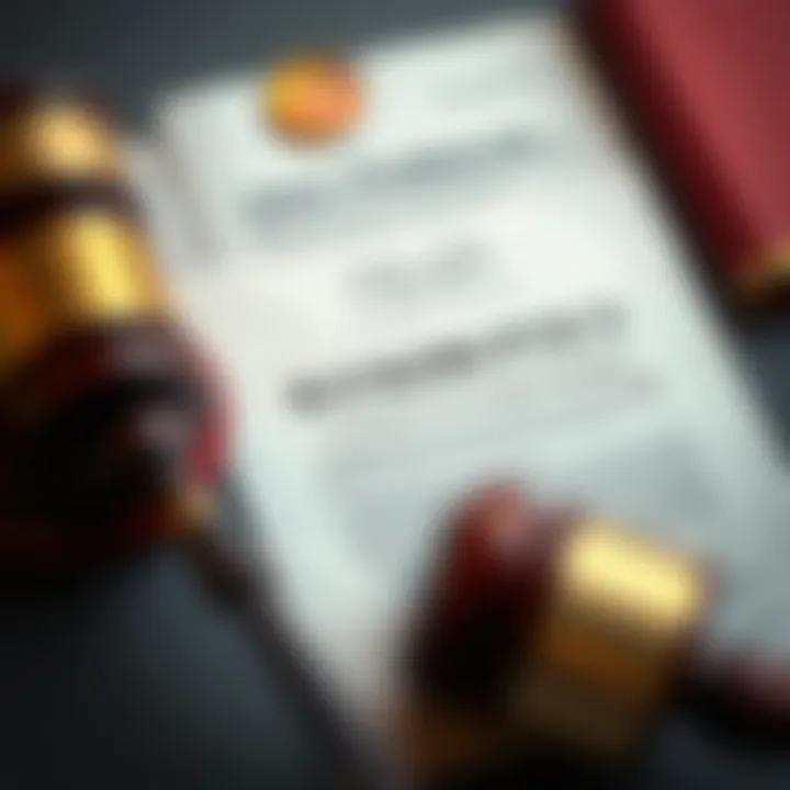 Legal Framework of Bankruptcy Illustration of legal documents related to bankruptcy