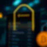 Binance security interface showcasing user account options
