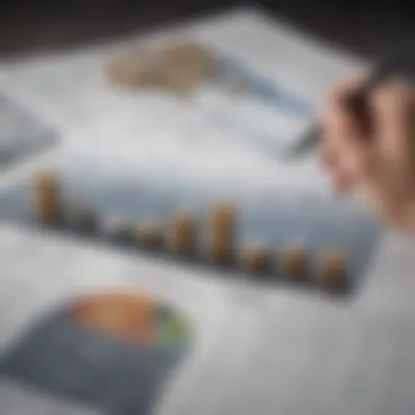 Financial Strategies and Investment Returns A visual representation of financial strategies in relation to investment returns