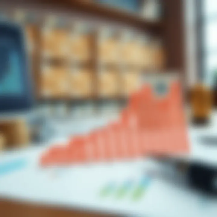 Trends in Accounts Receivable Graph illustrating accounts receivable trends over time