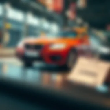 Car loan agreement with a vehicle