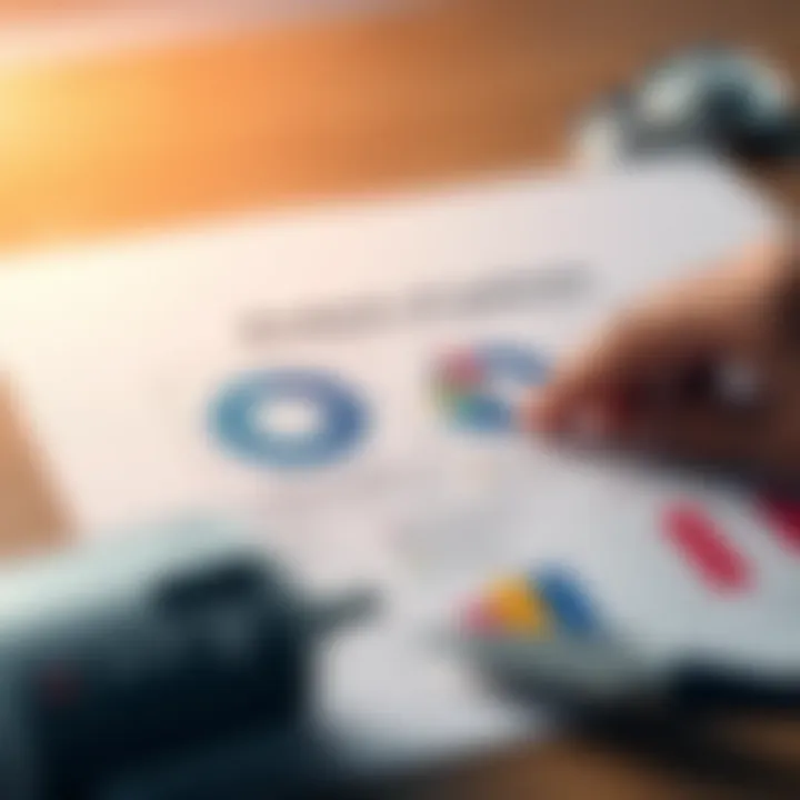 Comparative analysis chart of various health insurance policies