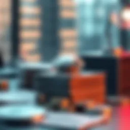 Visual representation of working capital components