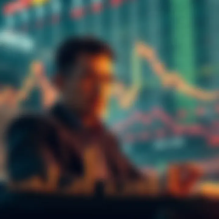 Understanding Market Indicators Investor contemplating market indicators and data