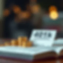 Visual representation of 401k contribution limits