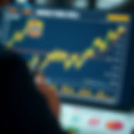 A detailed financial chart representing hedge fund performance