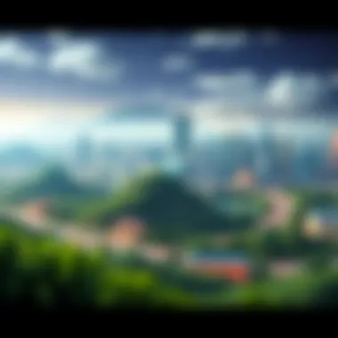 An illustration of digital financial services landscape