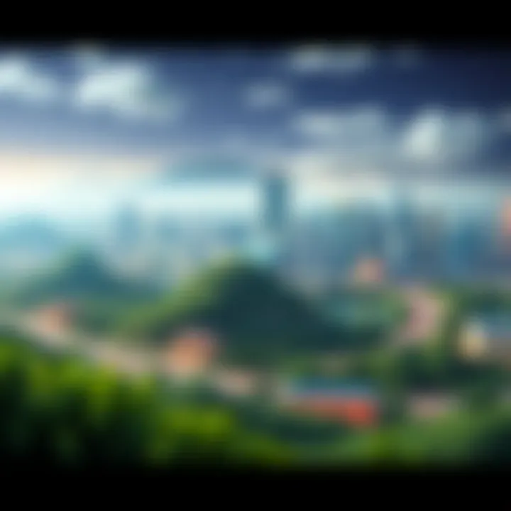 An illustration of digital financial services landscape