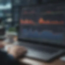 An advanced auto day trading software interface showcasing charts and analytics