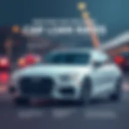 An infographic displaying the factors that influence car loan rates