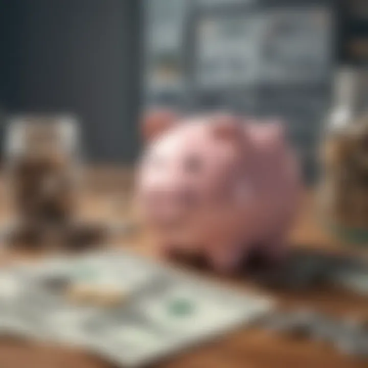A visual representation of various types of savings account bonuses
