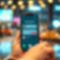 A mobile screen showcasing a money-making application interface