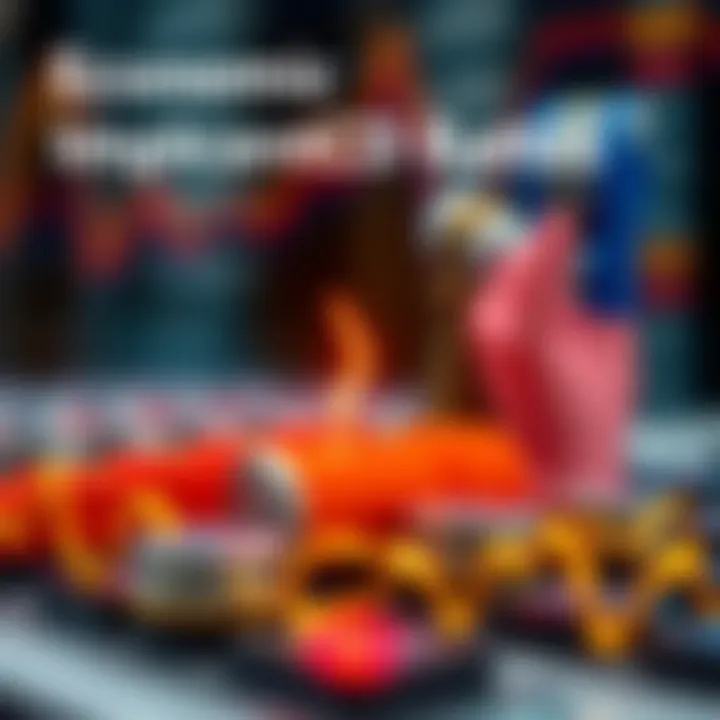 An abstract representation of economic indicators influencing rates