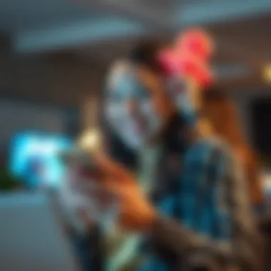 Satisfied user celebrating financial freedom with app assistance