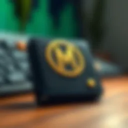 Visual representation of Mycelium wallet interface features