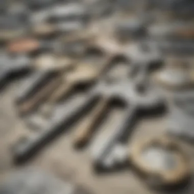 Exploring Various Financing Options for Land Acquisition A diverse collection of keys representing various financing options.