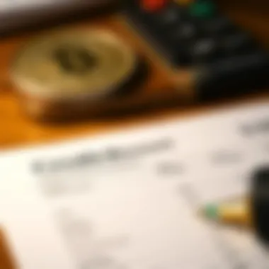 A close-up of a credit report highlighting important scores.