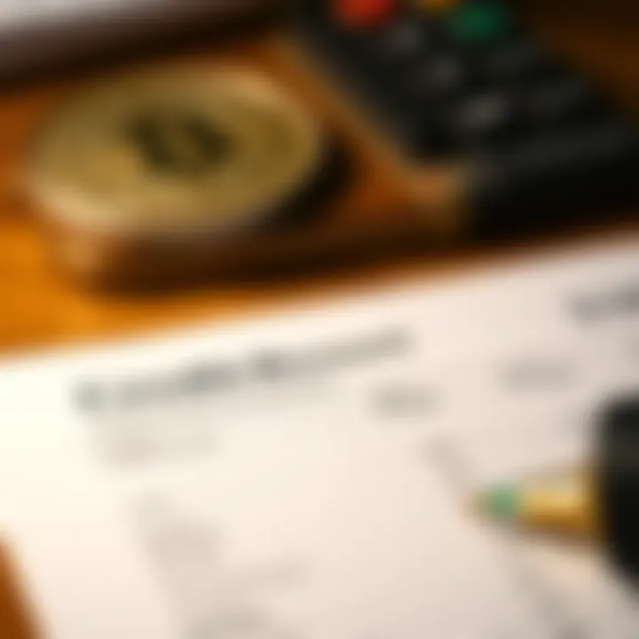 A close-up of a credit report highlighting important scores.