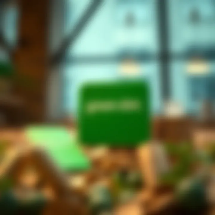 A visual representation of consumer finance products offered by Green Dot