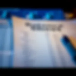 Detailed breakdown of a balance sheet