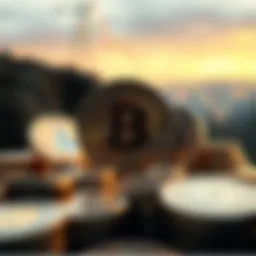 Visual representation of ICO tokens