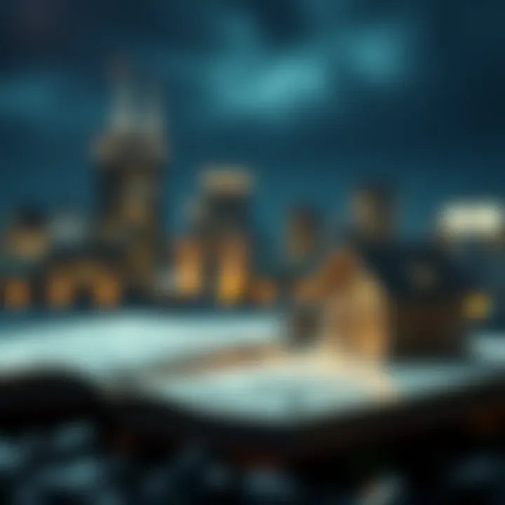 Graphical representation of the risks associated with insurance policies