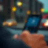 A detailed view of a digital mileage tracking app interface.