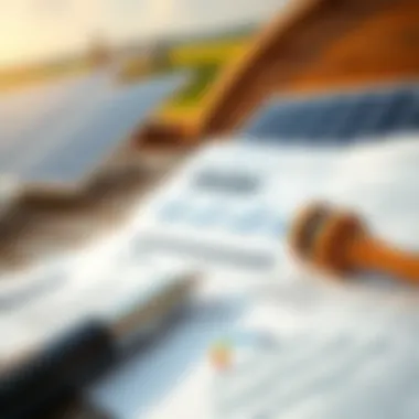 Navigating Regulatory Landscapes Legal documents related to solar energy regulations