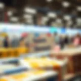 Visual representation of supply and demand curves