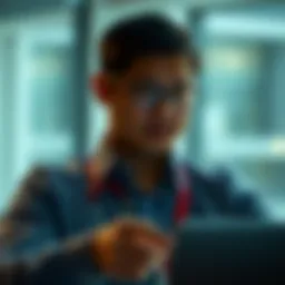 Visual representation of custodial accounts