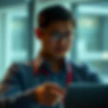 Visual representation of custodial accounts