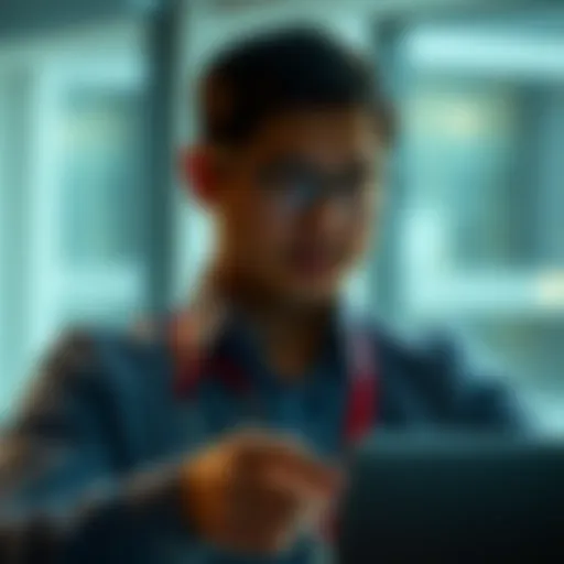 Visual representation of custodial accounts