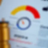 Visual representation of credit score components