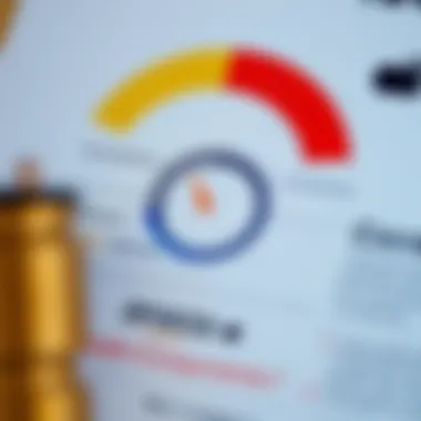 Visual representation of credit score components