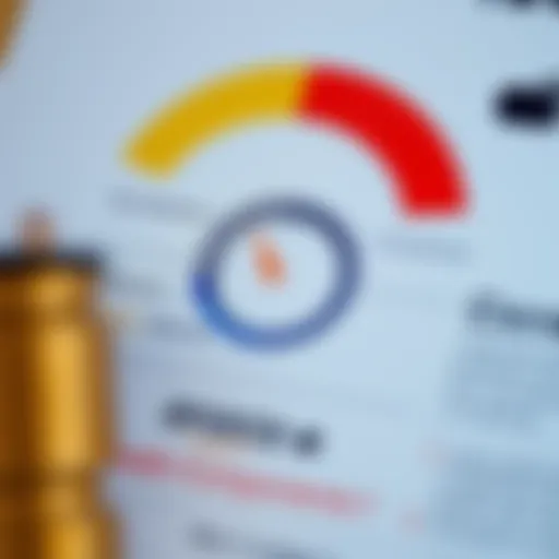 Visual representation of credit score components