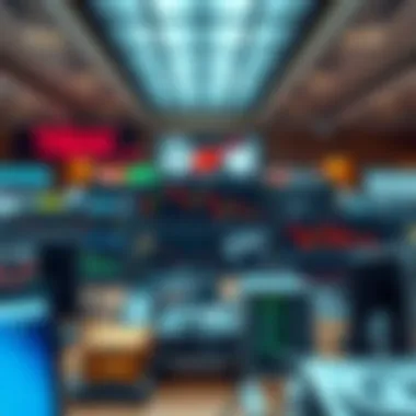 Diversity of Trading Platforms Illustration of diverse trading platforms