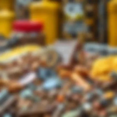 Diverse Types of Commodities Diverse commodities including metals and agricultural products