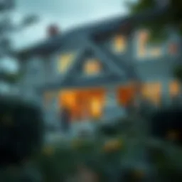 Conceptual illustration of silent second mortgage refinance