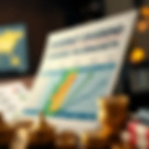 Graphical representation of dividend tax brackets