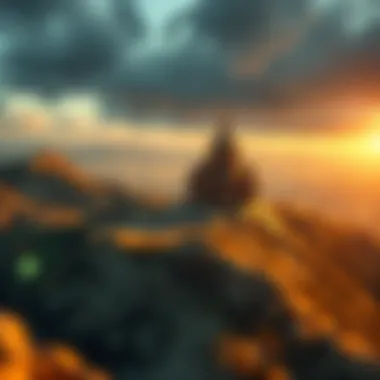 Impact of Wealth on Economic Landscapes An artistic representation of the impact of wealth on economic landscapes