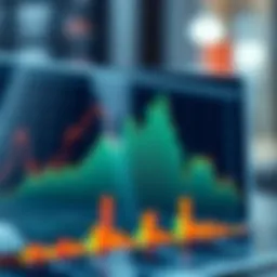 A detailed histogram showcasing financial data distributions.
