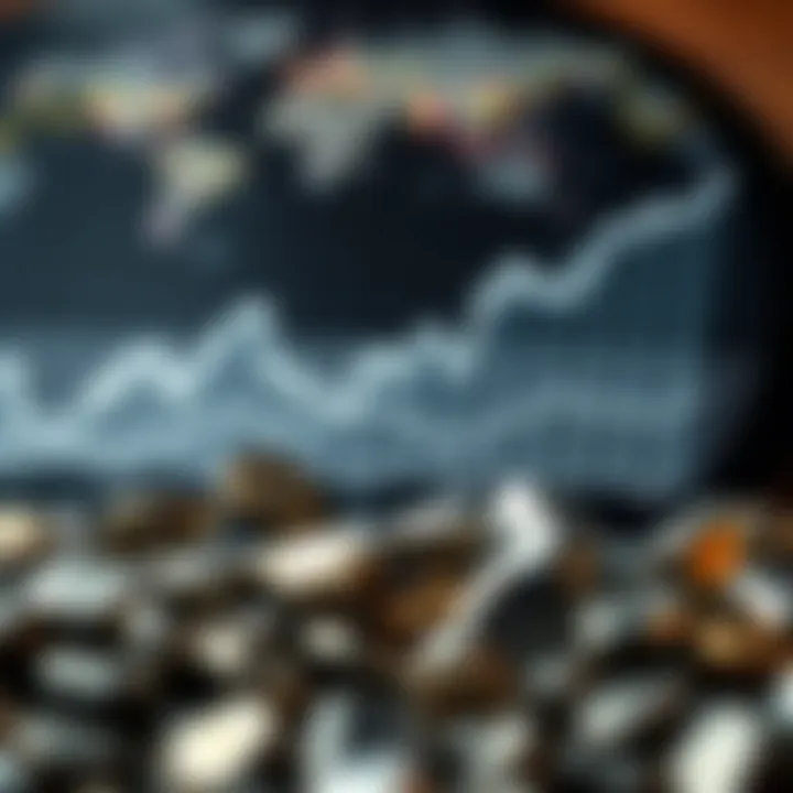 A graph illustrating silver market trends and investment potential