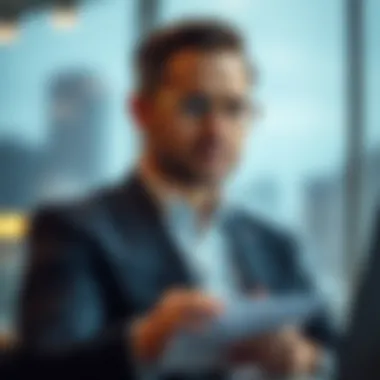 Considerations for Smart Borrowers A thoughtful investor analyzing potential funding options