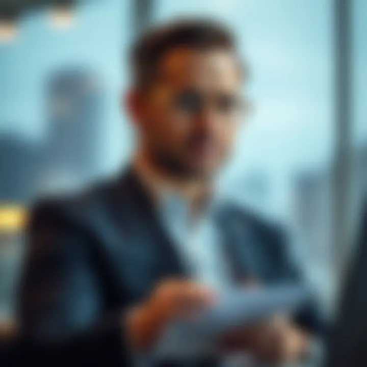 Considerations for Smart Borrowers A thoughtful investor analyzing potential funding options