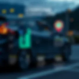 Detailed infographic of electric vehicle charging costs