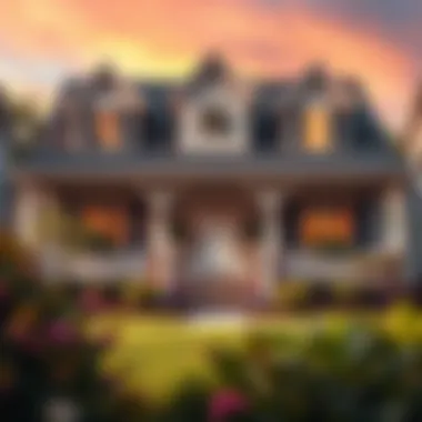 A Welcoming Suburban Home Beautiful suburban home with a welcoming front yard