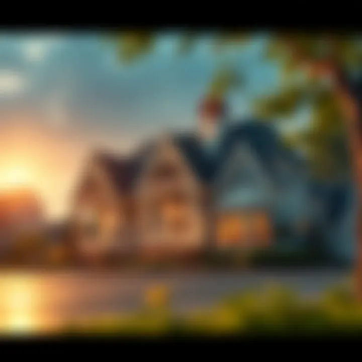 Understanding Loan to Value Ratio in Real Estate An illustration depicting the concept of Loan to Value Ratio in real estate transactions