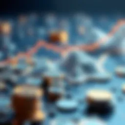 Visual representation of net invested capital concept